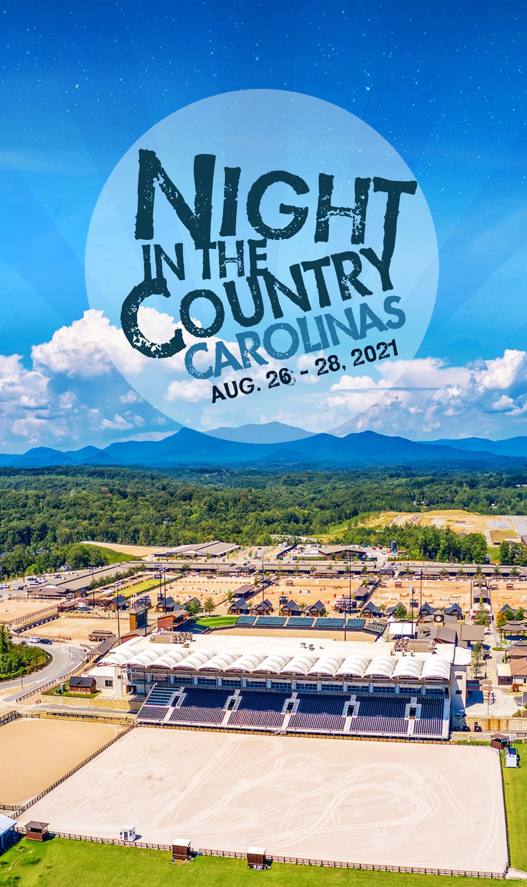Night in the Country Carolinas Music Festival Pure Country. Pure